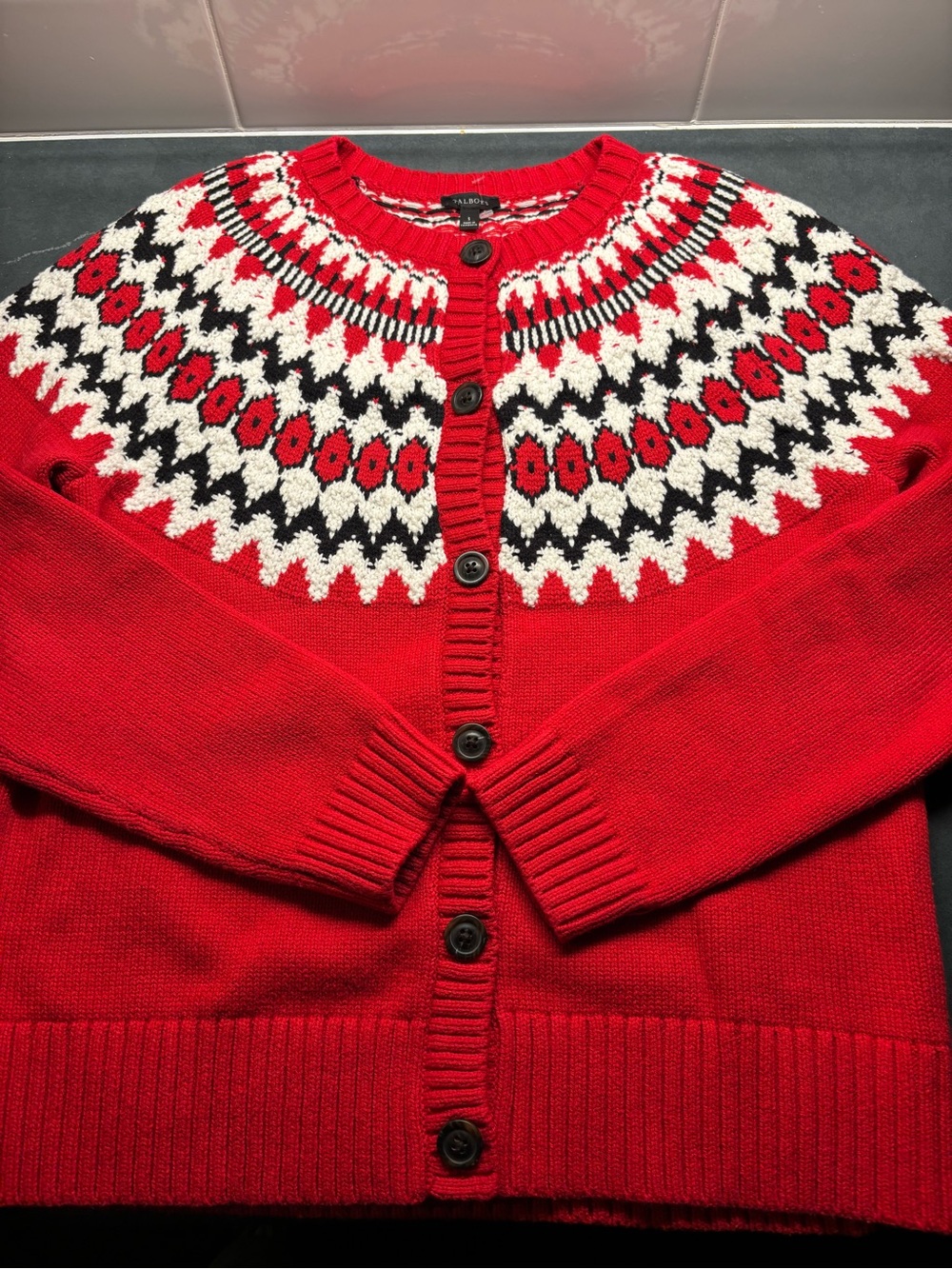 Talbots Fair Isle Sweater